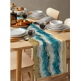 thumbnail image 2 of Table Runner Dresser Scarf 13 x 60 Inch Summer Life Is Better At The Beach Beach Ocean Table Runners Non-Slip Heat Kitchen Dining Table Decor for Indoor Outdoor Home Party Decoration, 2 of 7