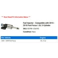 thumbnail image 2 of Fuel Injector - Compatible with 2015 - 2018 Ford Focus 1.0L 3-Cylinder 2016 2017, 2 of 2