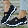 thumbnail image 4 of Willtoo Orthopedic Dress Shoes for Women Arch Support Golf Shoes Lightweight Non Slip Slip on Business Casual Shoes Mesh Stretch Comfortable 2026 New Orthopedic Shoes, 4 of 7