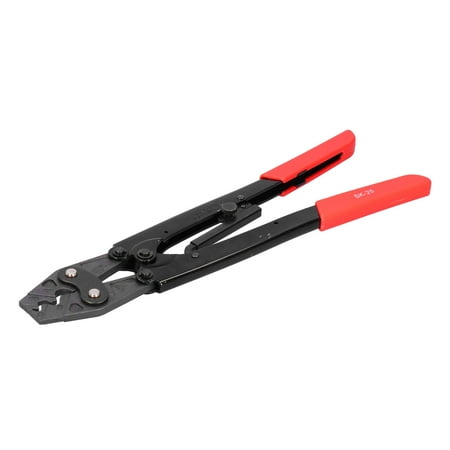 

Ratchet Wire Crimper 13.8in Terminal Crimping SK-25 Manual Tool Comfortable With Streamlined Shape For Maintain