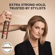 LOreal Paris Elnett Satin Aerosol Hairspray, Extra Strong Hold, Humidity Resistance, 11 oz