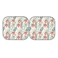 thumbnail image 5 of Lsque Lilies Flowers 2 PCS Windshield Sun Shade | CarFoldable Window Covers | Car Accessories Reflect UV for Universal Cars SUV Truck | Small, 5 of 7