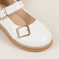 thumbnail image 4 of Mepaouo Girls Mary Jane Dress Shoes Casual Slip on Ballet Flats Wedding Party Loafers for Little Big Kids, 4 of 9