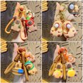 thumbnail image 2 of Creative Capibala Capybara Series Keychain Cartoon Cute Doll Couple Car Bag Key Chain Pendant Charming Capibala Keyring Gift, 2 of 4