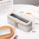 thumbnail image 4 of Bolsa para brochas de maquillaje Aveniee, transparente y delgado, gris, 4 of 8