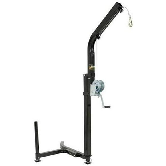 Viking Solutions VKS-VMH001 Steel Rack-Jack Magnum Hitch Mounted Game Hoist, Black