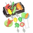 thumbnail image 1 of Children's Barbecue Toy Set Play House Baby Kitchen BBQ Mini Grill Rack Simulation Food Grill Model, 1 of 8