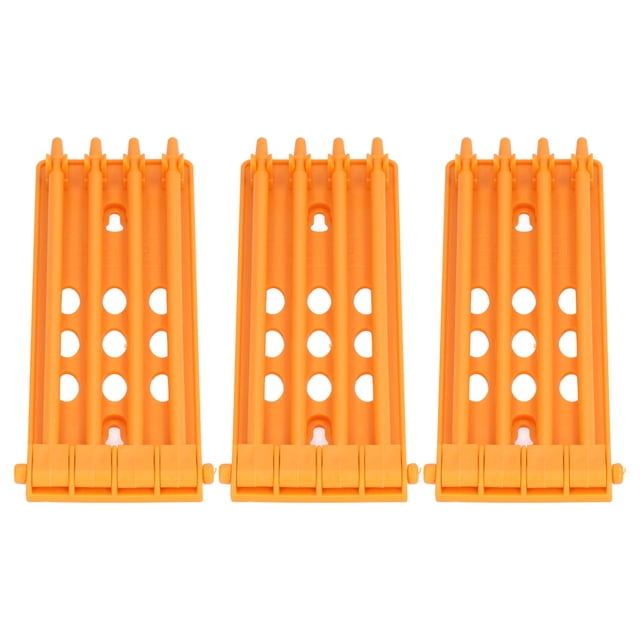 Pigeons Foot Rings Frame, Save Space 4 Column Racing Pigeons Supplier Foot Place ABS Material Independent Design Wear Resistant For Pigeons Farm Yellow,Green