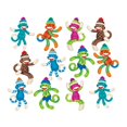 thumbnail image 2 of T-10624 - Sock Monkeys Patterns Classic AccentsÂ® Variety Pack by Trend Enterprises Inc., 2 of 2