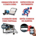 thumbnail image 4 of Kit CCTV 8 Cámaras Secucore Exterior Ángulo Amplio Video HD 1080p, 4 of 4
