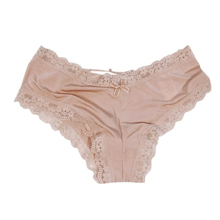 

Womens Appeal Ice Silk Cross Tie Lace Low Waist Thongs
