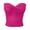 Hot Pink, variant on iTNHFP Womens Camisole Tank Tops Trendy Strapless Solid Color Knit Top for Women Stretchable Tube Bandeau Bra Crop Tops for Casual Or Party Wear