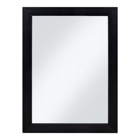 espejo decorativo rectangular negro 1 m x 70 cm