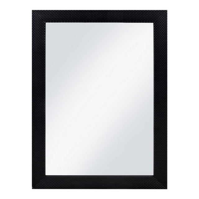 espejo decorativo rectangular negro 1 m x 70 cm