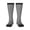 3 Black, variant on Women's Knee High Socks Black Checkered Thermal Soft Knee Long Socks