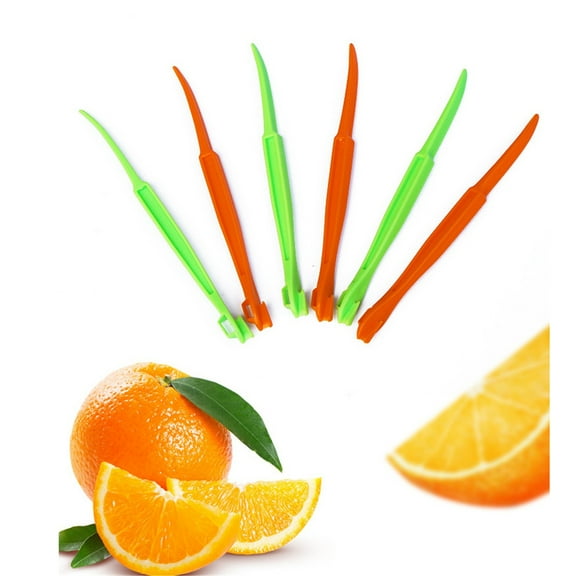 1 Pc Orange Peeler Tools Citrus Peel Cutter Plastic Easy Fruit Vegetable Slicer Cutter Lemon Peelers Opener Remover Fruit Tools Kitchen Utensils Gadgets Bladed Food Peeler Slicer, 0.47"x6.22", Orange
