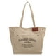 thumbnail image 2 of Bolsa de lona simple con letras grandes impresas para compras bolsos de clase (beige) Tmvgtek Para estrenar, 2 of 9
