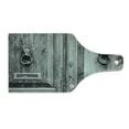 thumbnail image 2 of Rustic Cutting Board, Black and White Photography of Tuscany House Doorway Florence with Lion Head Handlers, Decorative Tempered Glass Cutting and Serving Board, Wine Bottle Shape, Grey, by Ambesonne, 2 of 5