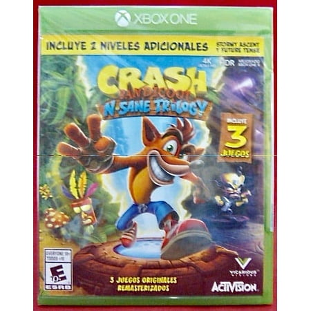 New Activision Video Game Crash Bamdicoot N. sane Trilogy Xbox One