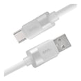 thumbnail image 1 of Cable USB a Tipo C Onn 1.2m Silicón 3A Blanco, 1 of 4