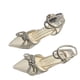 thumbnail image 4 of Sandalia con correa en el tobillo con punta puntiaguda,Sandalias de tacón alto con puntera puntiaguda para mujer Sandalias de tacón alto con correa en el tobillo elegantes y modernas, 4 of 14