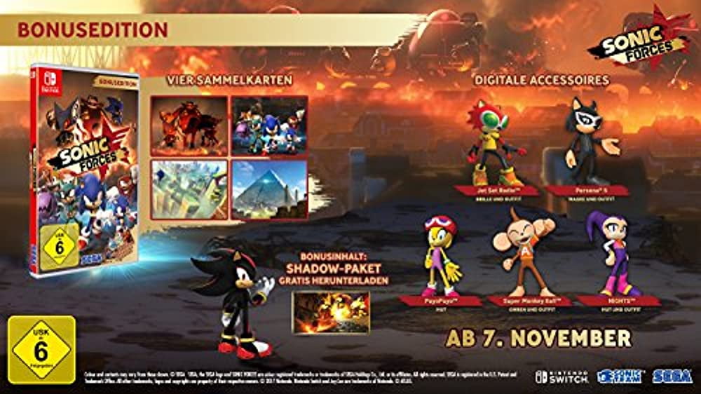 PS4 SONIC FORCES Sega PS4SF