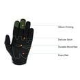 thumbnail image 5 of Mens Cycling Biker Racing Motorcycle Mitten Polyester Skeleton Goth Skull Bone Full Finger Sport Gloves jeaz, 5 of 6