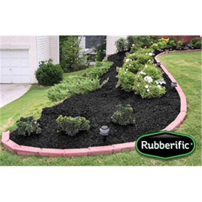 International Mulch Rubberific 80 cu ft. Shredded Rubber Mulch Black