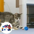 thumbnail image 2 of 20 unidades de juguetes interactivos con purpurina para gatos, juguetes para gatos, decoraciones navideñas y fiestas. 1,38, 2 of 8