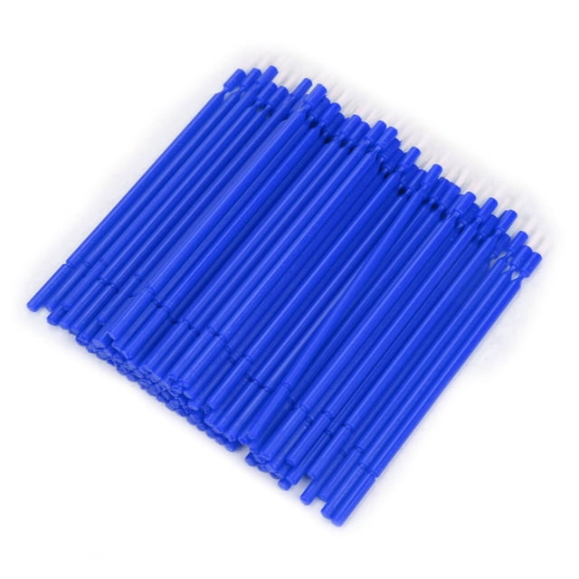 Aplicador micro dentalios, 100 pcs dentales desechables micro pinnal harnal de muelas de hiscosopo oral flexible