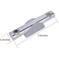 thumbnail image 4 of Rewera - Lámpara de pared LED moderna de 6 W para interiores, lámpara de pared de aluminio, luminaria de arriba a abajo, rotación ajustable de 360° para dormitorio, pasillo, blanco frío [Clase, 4 of 5