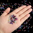 thumbnail image 4 of 10000Pcs Acrylic Wedding Diamonds 4mm Table Scatter Confetti Crystals Vase Fillers Gems, Pink Silver, 4 of 6