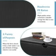 thumbnail image 2 of SUNCROWN 120 Gallon Outdoor Deck Box Patio Resin Wicker Storage Box, Black, 2 of 8