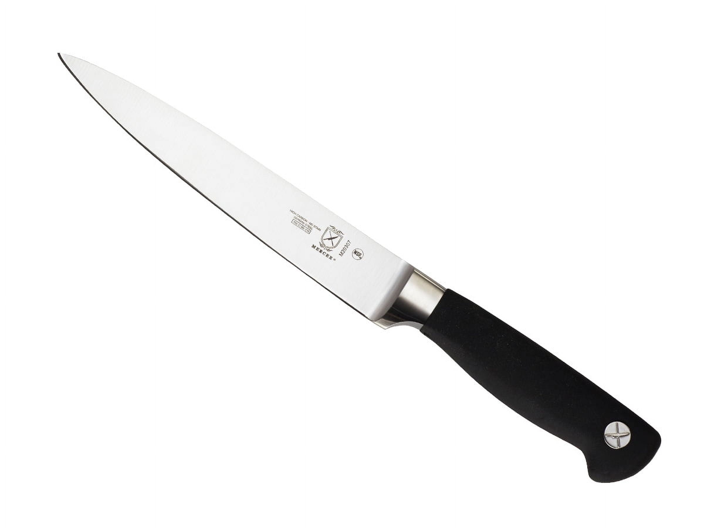 Mercer Culinary Genesis 8-Piece Steel Knife Set with Magnetic Board