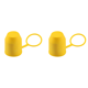 thumbnail image 1 of Tapa de remolque de coche, bola de PVC, barra de remolque impermeable para cabeza de bola de coche, color amarillo, 1 of 4