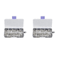 thumbnail image 1 of 640 Uds 10 en 1 Terminales Anillo No Aislado Horquilla Tipo U Terminales de Latón Kit Surtido Cable Conector de Alambre Pala de Crimpado, 1 of 5