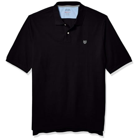 Chaps Men's Big & Tall Classic Fit Cotton Mesh Everyday Polo Shirt, Baja Blue, 4X-Large
