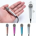 thumbnail image 4 of pitrice Mini Microphone Handily Gripped Sound Amplifier Handy Installation Voice Transmitter Entertainment Enjoy Singing Karaoke Device Silver, 4 of 8