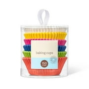 150ct Rainbow Baking Cups - Disposable Paper Liners
