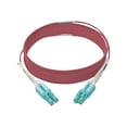 thumbnail image 2 of Eaton Tripp Lite Series Câble Fibre Optique Multimode 10G Duplex 50/125 OM4 LSZH (LC/LC), Languettes Poussoirs/pulls, Magenta, 4 m - Câble Patch - multi-mode (m) à multi-mode (m) - 4 m - Fibre Optique - Duplex - 50 / 125 Microns - IEEE 802.3ae/OM4 - Sans Halogène - Magenta, 2 of 6