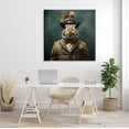 thumbnail image 3 of Stupell Industries Rabbit in Vintage Suit Animals & Insects Painting Gallery Wrapped Canvas Art Print Wall Art, 36 x 36, 3 of 8