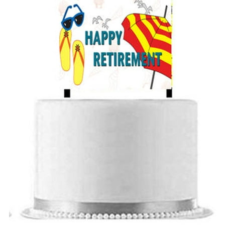 Happy Retirement  Cake Decoration  Banner Walmart  com