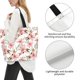 thumbnail image 3 of Disketp Lilies Flowers Bolsa Tote Estampada para Mujer, Bolso de Hombro y de Mano para Compras y Viajes, 3 of 8