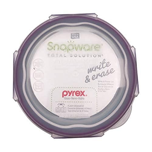 Snapware 1-Cup Total Solution Round Food Storage Container, Glass