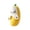 Yellow,A, variant on Banana Shaped Body Induction Music Beat Maker Plaything, Interactive Motion Sensor Rhythm Musical Instrument, Fun Educational Sensory Plaything for Youngster Bedroom Party Gift Battery-Free Version