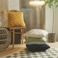 thumbnail image 1 of Fiudx Funda de Cojín de Felpa para Sofá, Diseño de Rayas Geométricas, Elegante Cremallera Invisible, Tela Suave y Acogedora, Decoración para Sala de Estar, Dormitorio, Oficina, con Acento Navideño, T, 1 of 7