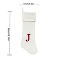 thumbnail image 3 of Christmas Stockings Velvet Christmas Stocking Custom Stocking Christmas Matching Christmas Stockings Stockings with Letters Personalized Christmas Stockings O 46*15cm 2PCS, 3 of 3