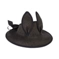 thumbnail image 5 of Almencla Kids Sun Hat Breathable Lovely Straw Hat for Travel Beach Picnic Camping Outdoor Black, 5 of 8