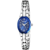 armitron women's 75/3313blsv sapphire blue and silver-tone bracelet watch