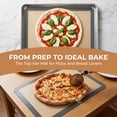 thumbnail image 2 of REGALWOVEN 3 Pcs Silicone Pastry Mat, Non Stick Baking Mat with Measurements, Heat Resistant Dough Rolling Baking Sheet Thick Gray 16.5x11.6in, 2 of 5